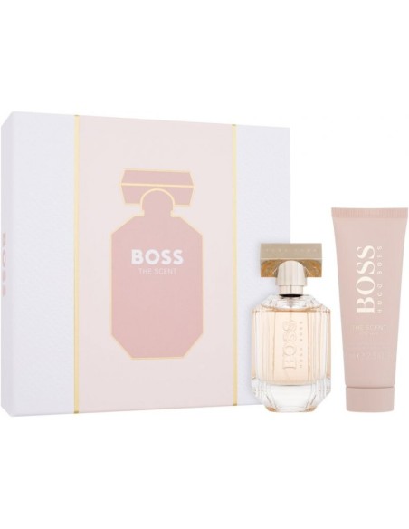Hugo Boss The Scent For Her Eau De Parfum 50ml + Body Lotion 75ml Para Mujer - Kiwiku