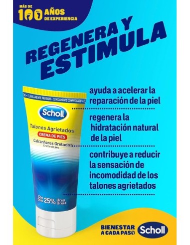 Scholl Crema para Talones Agrietados 60ml