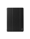 Funda zeta slim negra apple ipad air 2 trasera transparente +cierre magnético+soporte puro