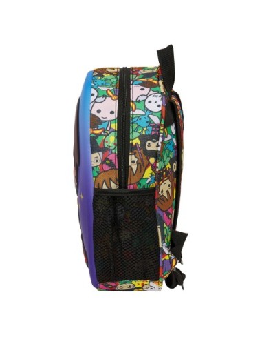 Harry Potter Mochila Escolar 3d Azul Multicolor 27 X 33 X 10 Cm