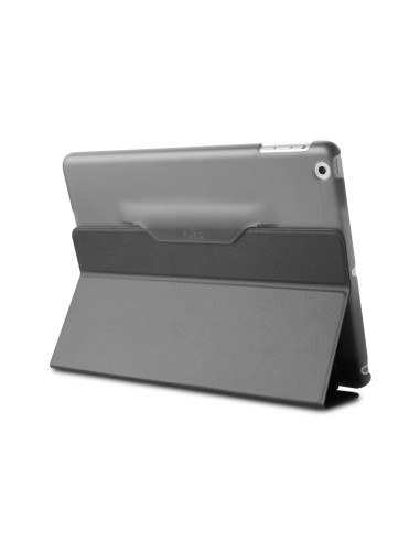 Puro Zeta Slim - Funda trasera con cierre magnético y función soporte para Apple iPad Air 2, transparente y negro: Puro: Kiwiku