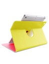 Funda booklet bicolor amarillo/rosa 360 apple ipad air puro
