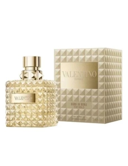 VALENTINO Donna Born In Roma The Gold Eau De Parfum Para Mujer 100ml Spray - Kiwiku
