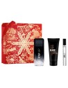 Carolina Herrera 212 Vip Black Men Eau de Parfum Spray 100 Ml + Gel de Ducha 100 Ml + Mini 10 Ml Set de Regalo para Hombre