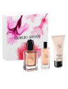 Giorgio Armani Si Gift Set para Mujer - Eau de Parfum 50ml + Body Lotion 50ml + Eau de Parfum Travel Size 15ml