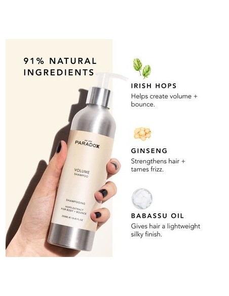 We Are Paradoxx Volume Hops Extract Hair Champu Smoothens & Volume 250ml