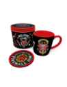 Pyramid Set de Regalo Stranger Things Hellfire Club Con Taza, Posavasos y Lata