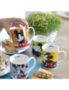 Egan Tazas Apilables Mickey Mouse Cerámica 4 Unidades Diseño Disney