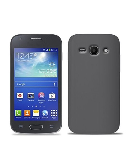 Kiwiku.com: Funda TPU Negra Samsung Galaxy Ace 4 Puro - Electrónica