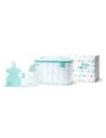 Tous Baby Set de Cuidado Corporal Infantil Con Eau de Cologne 100 Ml, Loción Corporal 250 Ml, Mini Vaporizador 15 Ml y Neceser