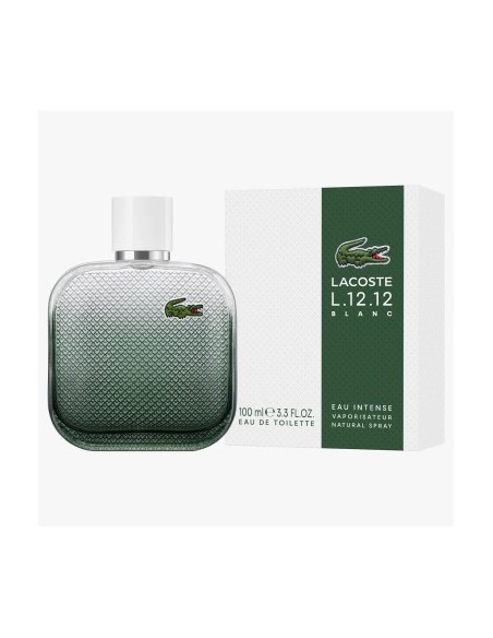 LACOSTE L.12.12 Blanc Eau Intense Eau De Toilette Para Hombre 100 Ml - Kiwiku  