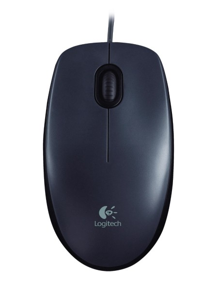 Logitech m90 - ratón usb, gris