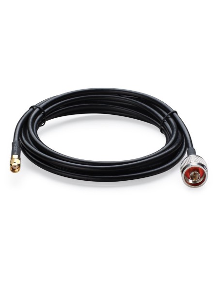 Cable tp-link pigtail baja perdida 3 metros conectores n-type macho a rp-sma macho
