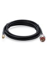 Cable tp-link pigtail baja perdida 3 metros conectores n-type macho a rp-sma macho