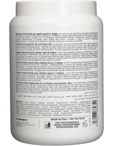 Fanola Nourishing Restructuring Mascarilla Capilar Reestructurante 1500ml