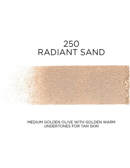 L'OREAL Paris Infallible 24H Fresh Wear Powder Foundation 250 Radiant Sand - Alta Cobertura