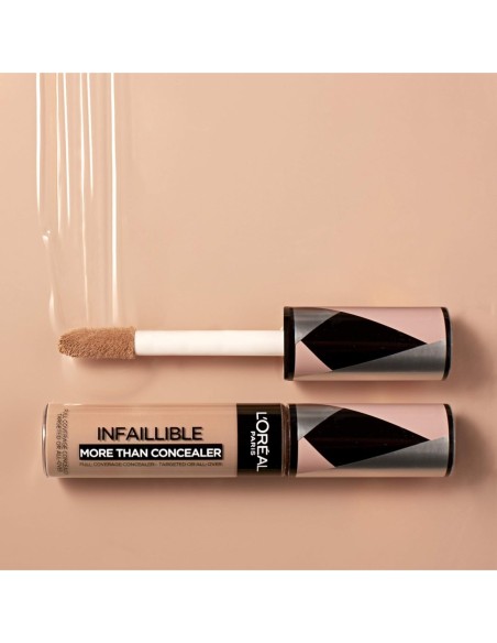 Corrector L'OREAL Paris Infallible More Than Concealer 336 Toffee 11 Ml - Alta Cobertura y Acabado Mate