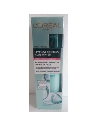 L'Oreal Hydra Genius Aloe Water Crema Hidratante Facial 70 ml