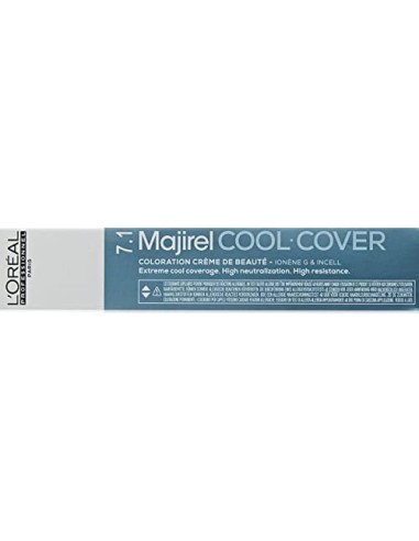 Compra L'Oréal Professionnel Majirel Cool Cover 7.1 B7 Tinte Permanente 50 Ml En Kiwiku