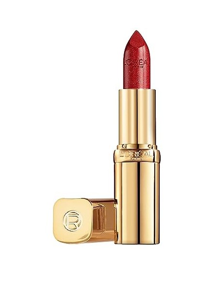 Labial LOREAL Color Riche Cristal 345 Satinado Con Vitamina E - Kiwiku  