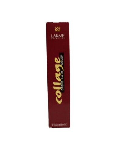 Tinte Permanente LAKME Collage Color Nº 7-43 Cobre Dorado 60ml - Cobertura Total y Color Intenso  