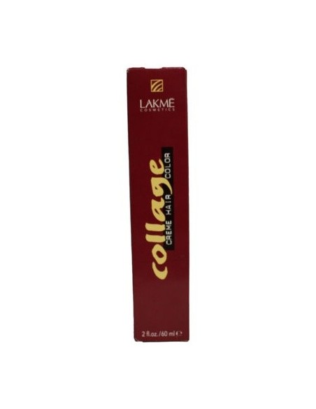 Tinte Permanente LAKME Collage Color Nº 7-43 Cobre Dorado 60ml - Cobertura Total y Color Intenso  