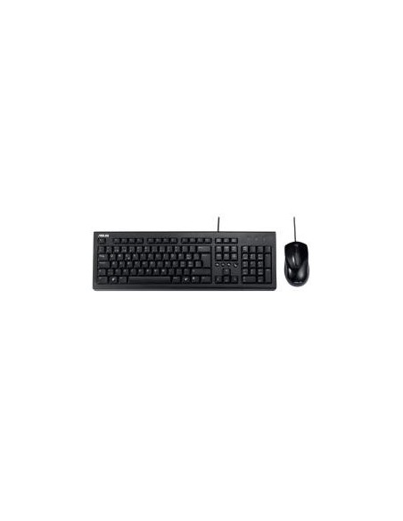 Asus U2000 Teclado con ratón óptico, negro: Asustek: Kiwiku.com: Informática