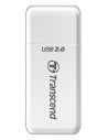 Transcend p5 lector de tarjetas usb2.0 high speed blanco