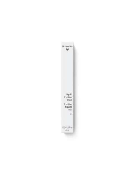 DR. HAUSCHKA Liquid Eyeliner 01 Black 4 ml - Perfilador De Ojos Líquido Vegano | Kiwiku
