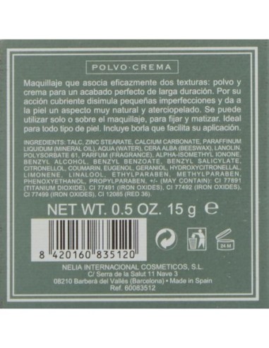 Shiseido Maderas de Oriente Polvo Crema #16 Corinto 15 Gr