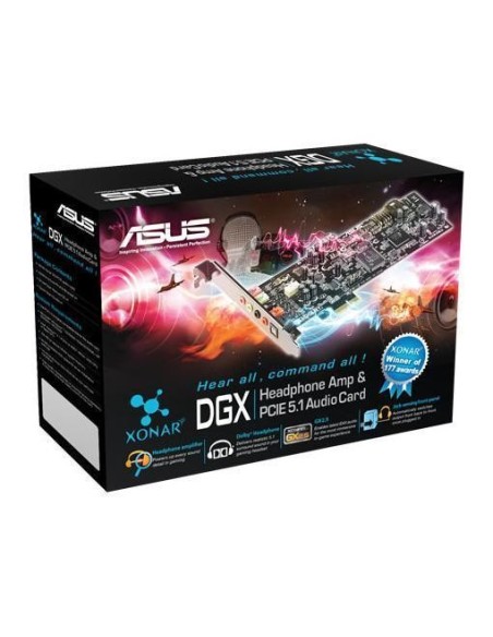 Asus Xonar DGX - Tarjeta de sonido interna: Asustek: Kiwiku.com: Informática