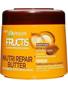 Garnier Fructis Nutri Repair Butter Hair Bomb Glicerina Mascarilla Capilar Nutritiva Con Manteca de Karité 320 Ml