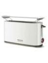 Taurus Mytoast Perfect Bun Tostador, 1000 W, Plástico, Blanco, Ranura Extra Larga, 7 Niveles, Accesorio Calienta Bollos