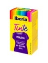 Iberia Tinte para Ropa - Violeta, 2 Sobres de Colorante + Fijador