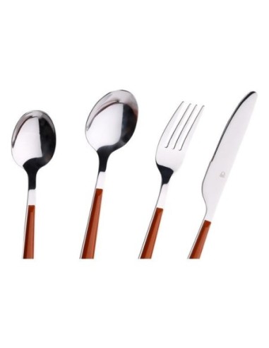 benetton_set_de_cubertería_safari_16_piezas_acero_inoxidable_mango_rojo_8435496482429_barato