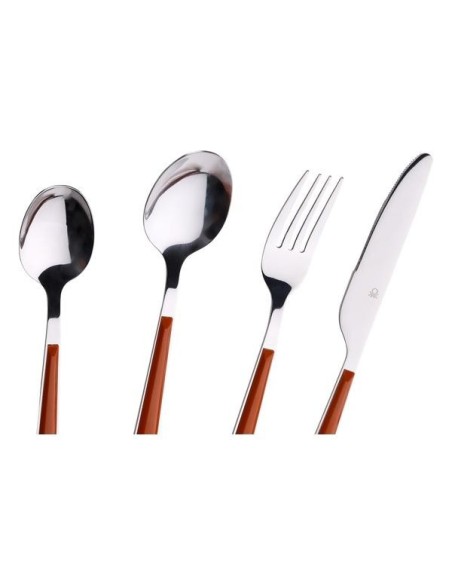 benetton_set_de_cubertería_safari_16_piezas_acero_inoxidable_mango_rojo_8435496482429_barato