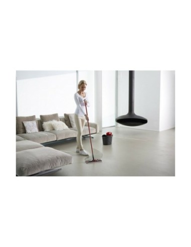 Compra VILEDA Mopa Fregona Con Cubo De Doble Acción Ultramax Microfibra Negro Y Rojo En Kiwiku