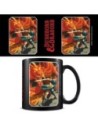 Pyramid International Taza de Desayuno Negra Dragones y Mazmorras Dragones Rojos 350 Ml