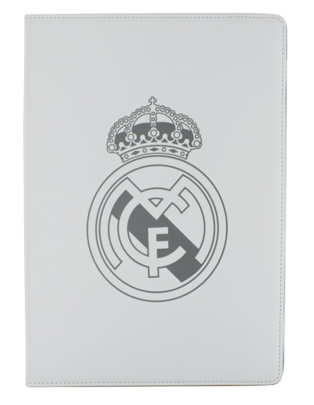 Real Madrid RMFT002 - Funda para tablet de 10, blanco/plata: Real Madrid: Kiwiku.com: Informática