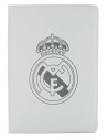 Funda tablet 10" blanca/plata real madrid