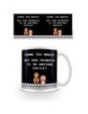 Mario Bros Taza Nintendo Mario Thanks Mario de Cerámica 350 Ml