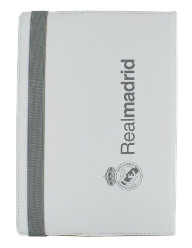 Real Madrid RMFT002 - Funda para tablet de 10, blanco/plata: Real Madrid: Kiwiku.com: Informática