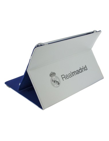 Real Madrid RMFT002 - Funda para tablet de 10, blanco/plata: Real Madrid: Kiwiku.com: Informática