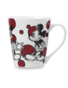 Egan Taza Mickey Mouse Bolli Rojos de Cerámica 350 Ml
