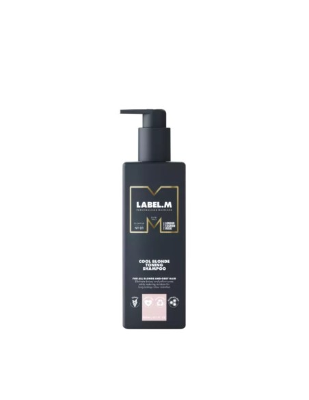 Label.M Cool Blonde Toning Champú 300 Ml Para Cabello Rubio Y Gris - Compra En Kiwiku  