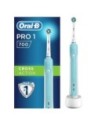 Braun Oral-b Pro 1 700 Cepillo Eléctrico Recargable Con Tecnología Avanzada, 1 Cabezal de Recambio, Limpieza 3d Superior