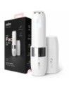Braun Depiladora Facial Mini Fs1000 Blanca para Mujer Con Luz Smartlight