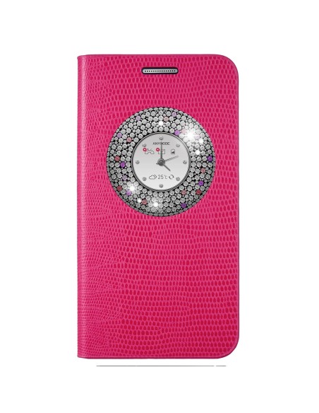 Funda Folio Circle View Rosa Samsung Galaxy A3 Anymode - Electrónica - Kiwiku.com