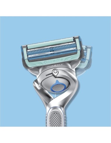 gillette_skinguard_sensitive_maquinilla_de_afeitar_para_hombre_con_mango_flexible_y_2_recambios_7702018553846_barato
