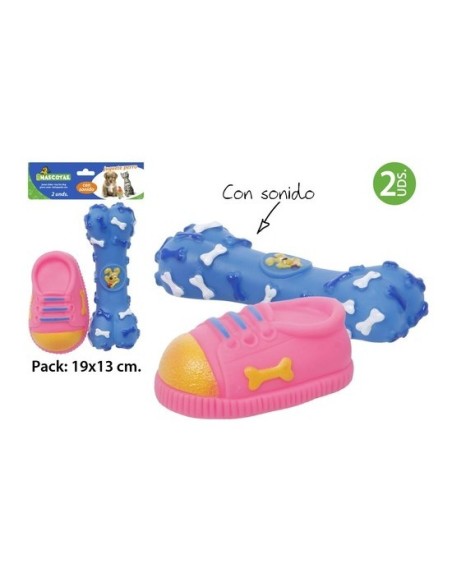 Juguete perro, mct mascotas, 2 piezas